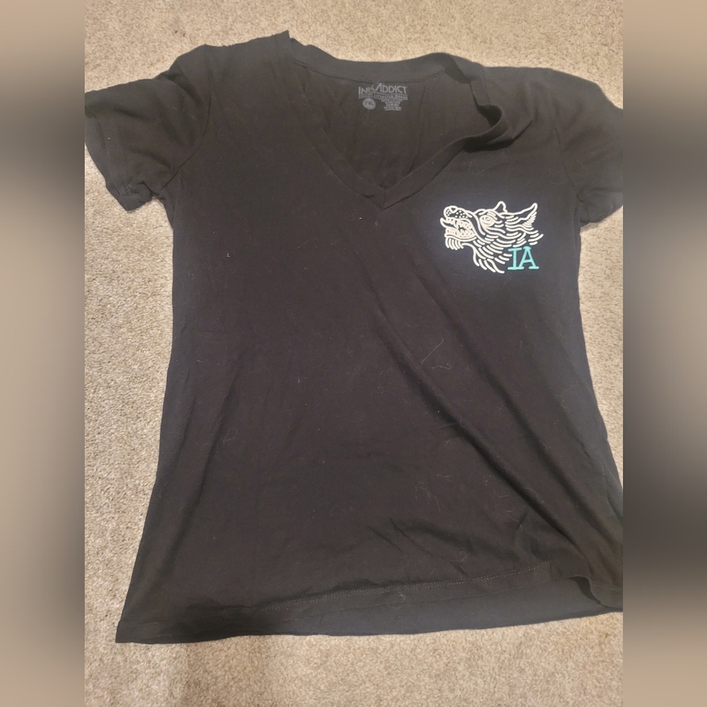 INKADDICT Black T-Shirt